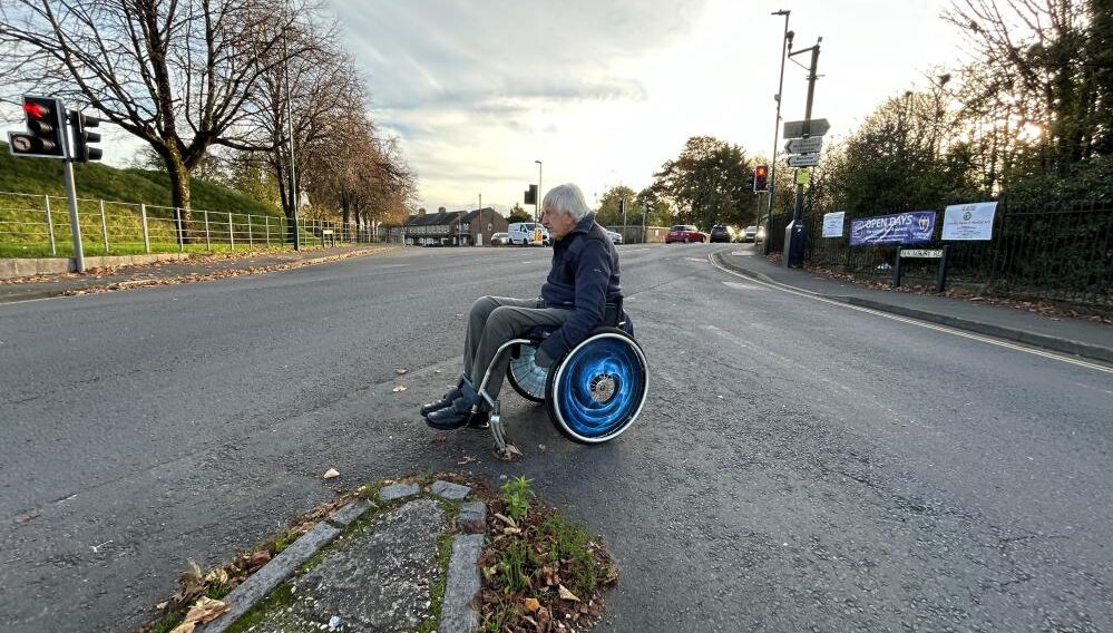 Crossing the junction has been described as a "daunting experience" Picture: Dorset Council