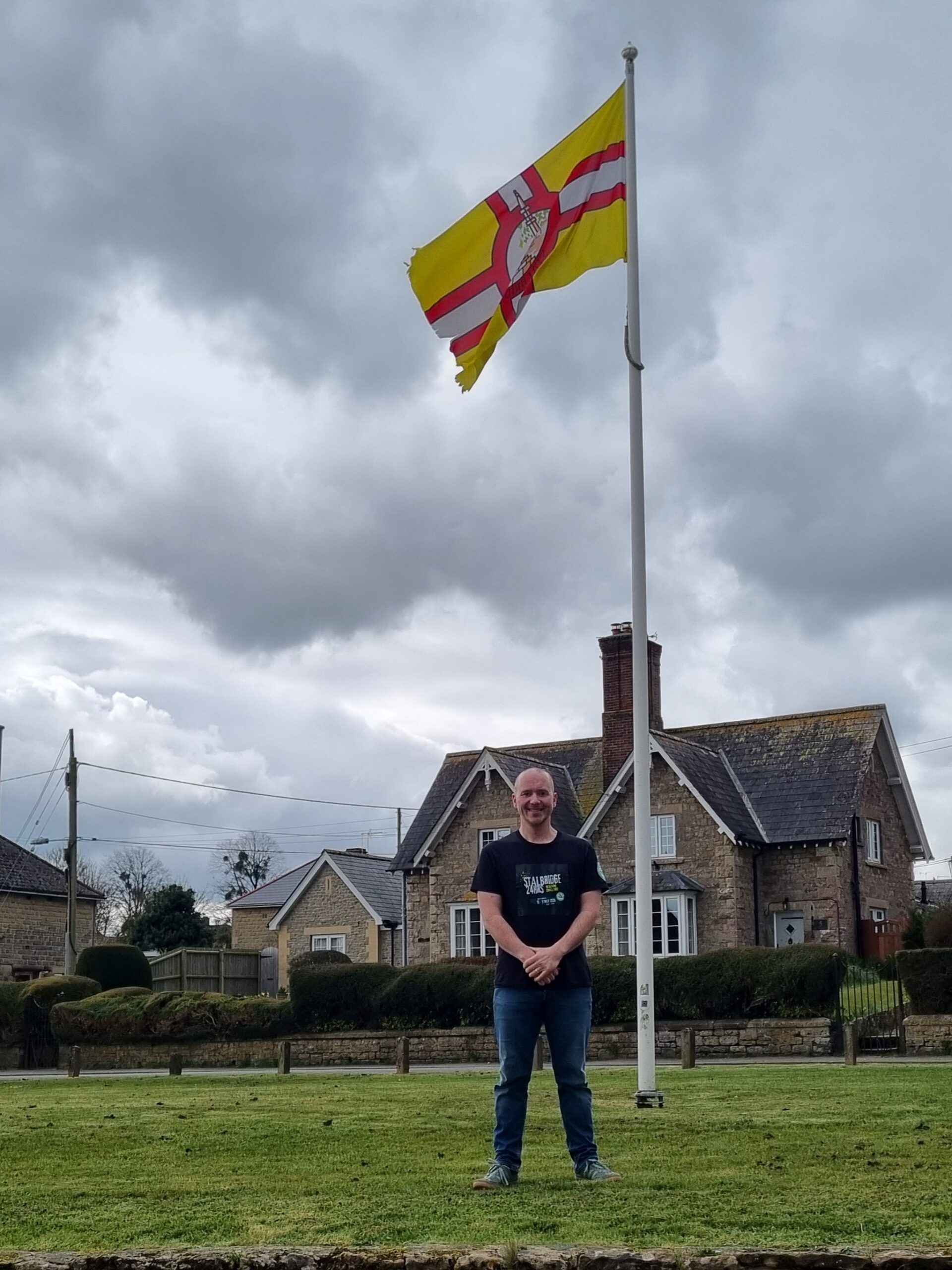 Martyn has praised the town and its residents having moved here three years ago Picture: Martyn Harris