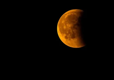 A 'blood moon' might be visible on Friday morning, weather permitting