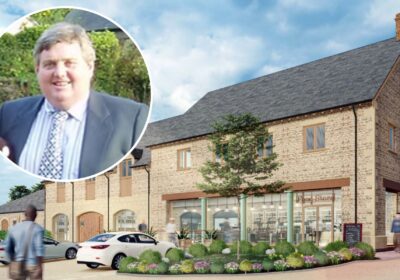Paul Crocker, inset, believes the Tess Square scheme is right for Marnhull