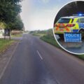 The crash happened on the B3081, near Wincanton Racecourse. Picture: Google