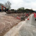 Work on the new Waste Management Centre in Blandford is continuing. Picture: Dorset Council