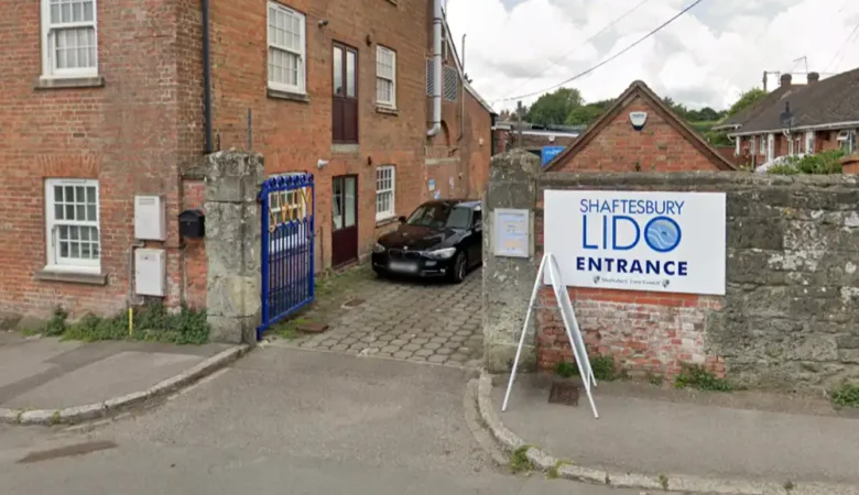 The resident claims fumes came from work at Shaftesbury Lido - denied by the town council. Picture: Google