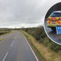 The crash happened in Old Sherborne Road, near Alton Lane, police said. Picture: Google