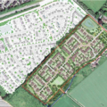 A masterplan of the development Picture: David Lock Associates/Hallam Land Management