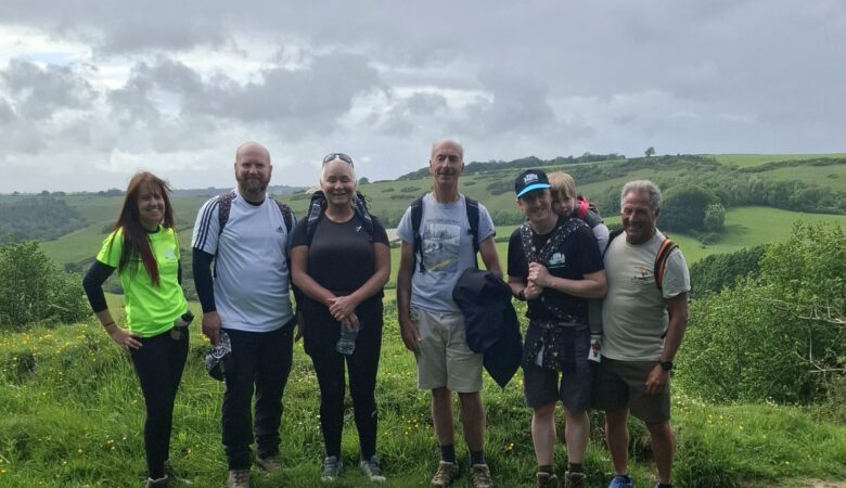 The walkers will travel from Weymouth to Wincanton - a 40-mile hike Picture: GYSUK