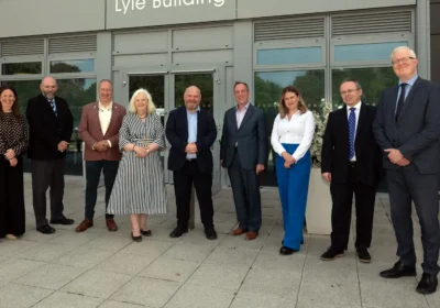 Leaders from Wiltshire, Somerset, Dorset and BCP Councils with Baroness Taylor during her visit. Picture: Somerset Council