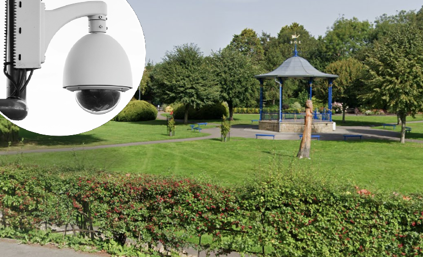 Pageant Gardens is one of the locations to see CCTV Picture: Google
