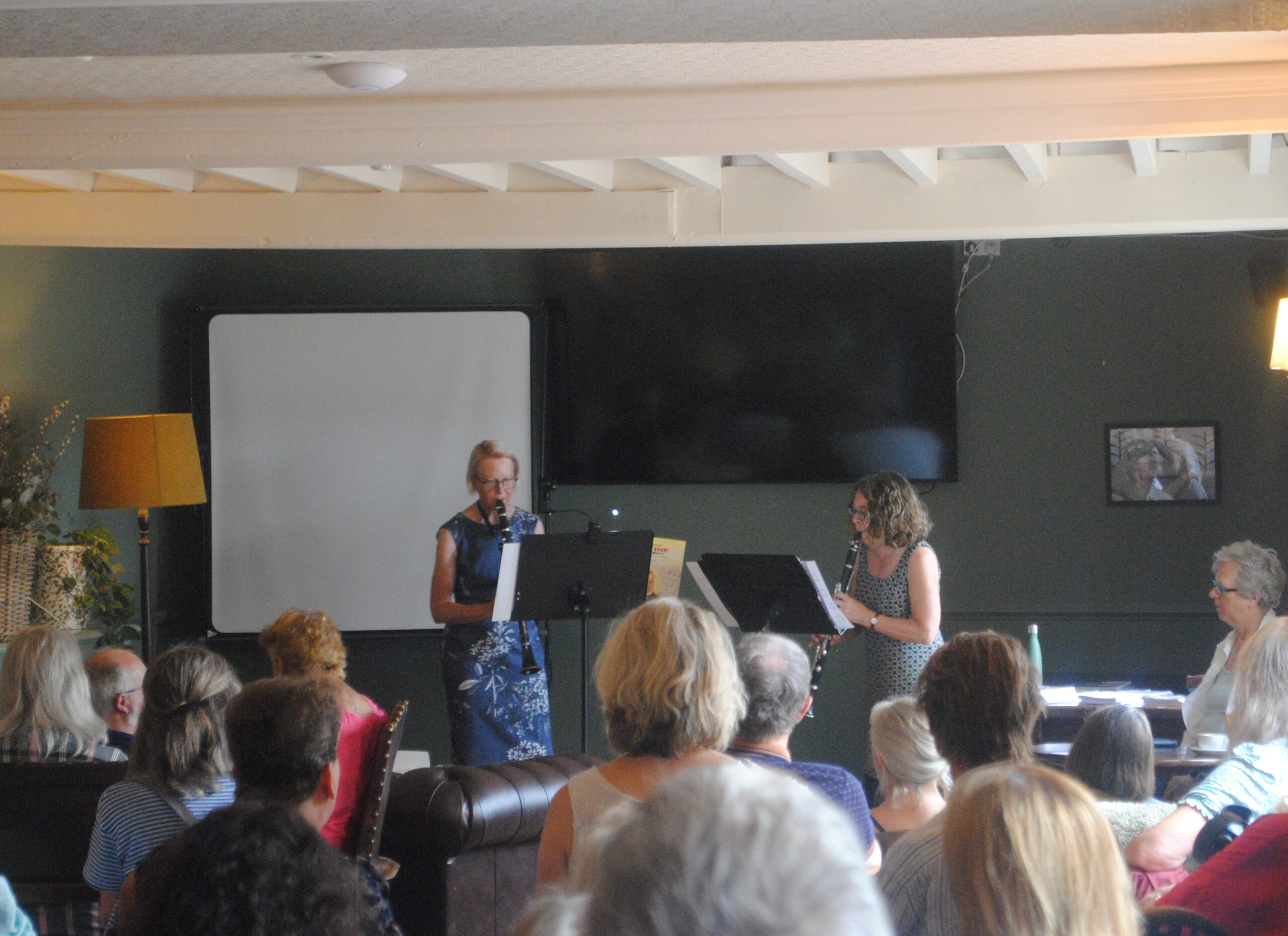 Karen Wimhurst and Julia Blinko Picture: New Blackmore Vale