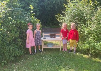 The deputy head said they were delighted with the donation Picture: Taylor Wimpey