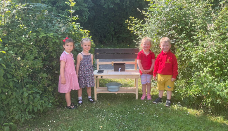 The deputy head said they were delighted with the donation Picture: Taylor Wimpey