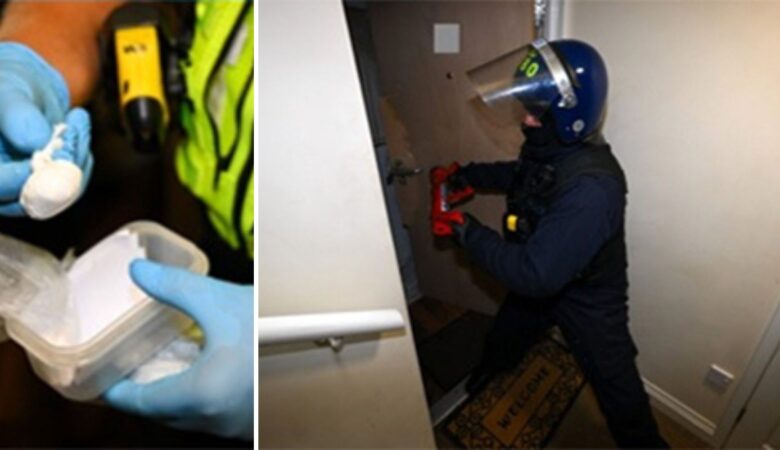 Police carried out operations across the south west. Pictures: Dorset Police