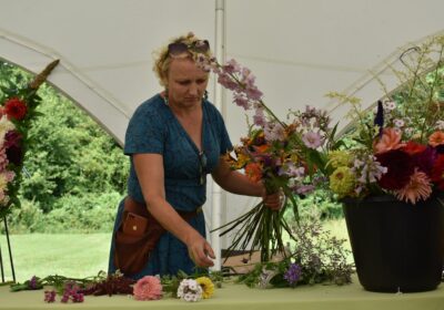 Eco-friendly flower arranging demonstrations are one of the many events on offer Picture: Dorset Eco-Friendly Flower Festival