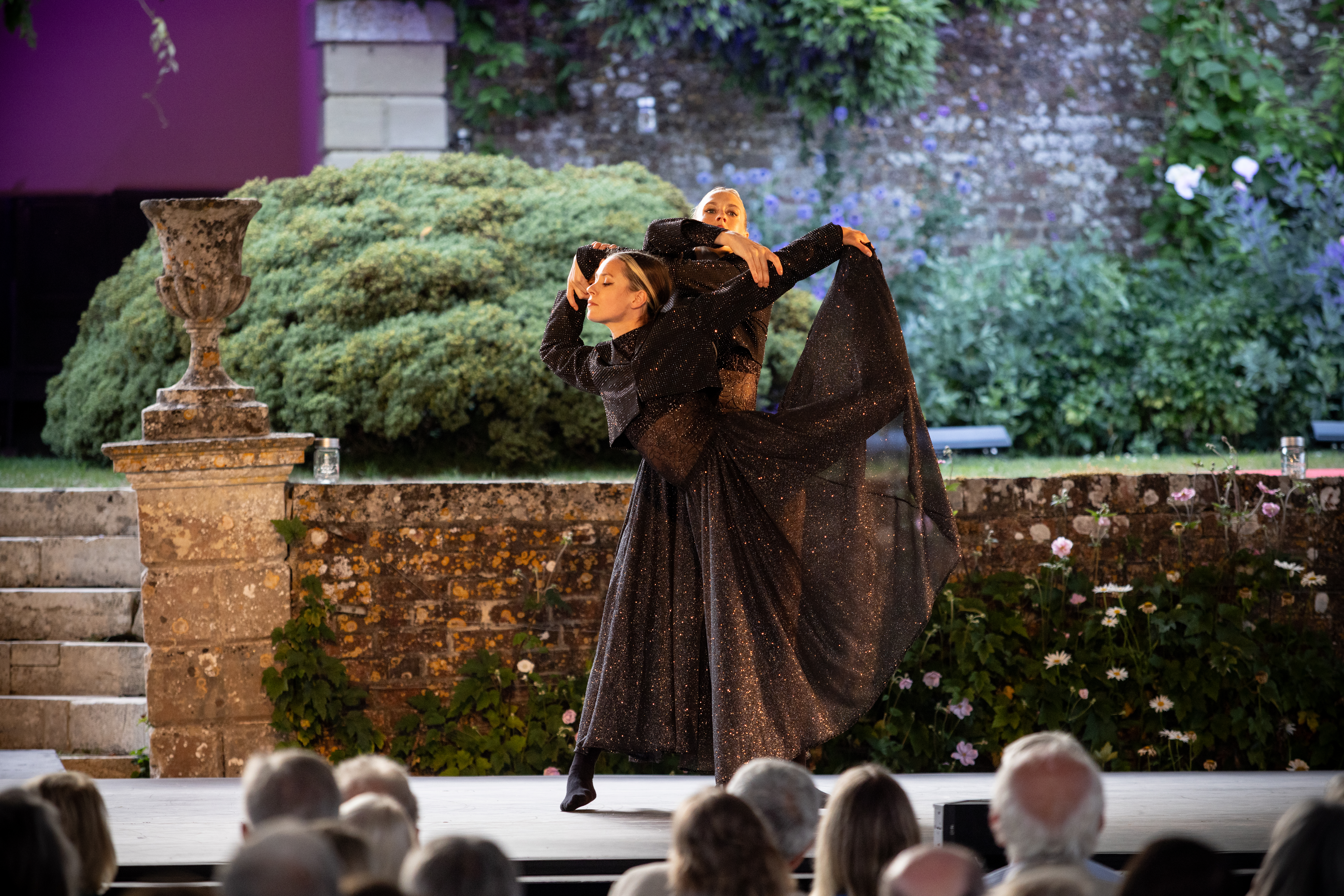 Hannah Ekholm and Faye Stoeser perform Clinquant Picture: Alice Pennefather