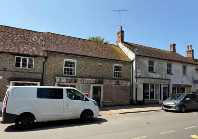 A view of the property from the High Street Picture: Clive Emson Auctioneers
