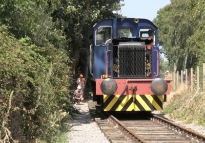 A locomotive on the track Picture: NDR
