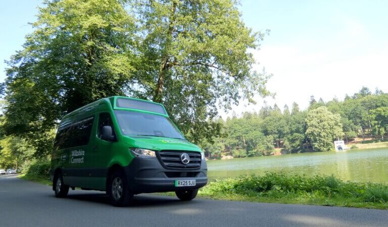 The new on-demand bus service Picture: Wiltshire Connect