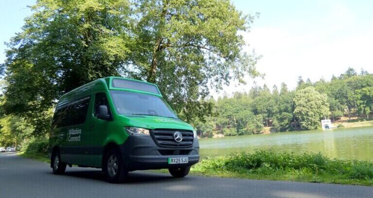 The new on-demand bus service Picture: Wiltshire Connect