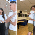 Students opening their results Pictures: Sturminster Newton High School