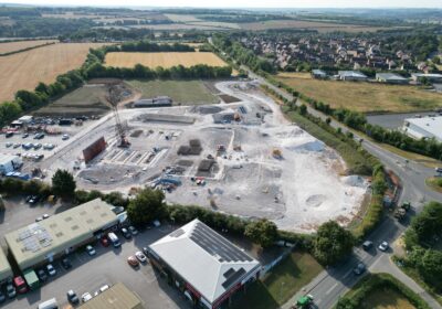 The construction site Picture: Dorset Council