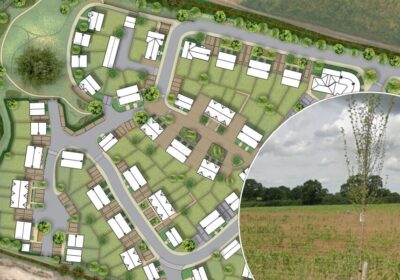 The site masterplan Pictures: Google/Davies Landscape Architects