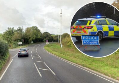 The crash happened on the A35 at Winterbourne Abbas, near Dorchester, police said. Picture: Google