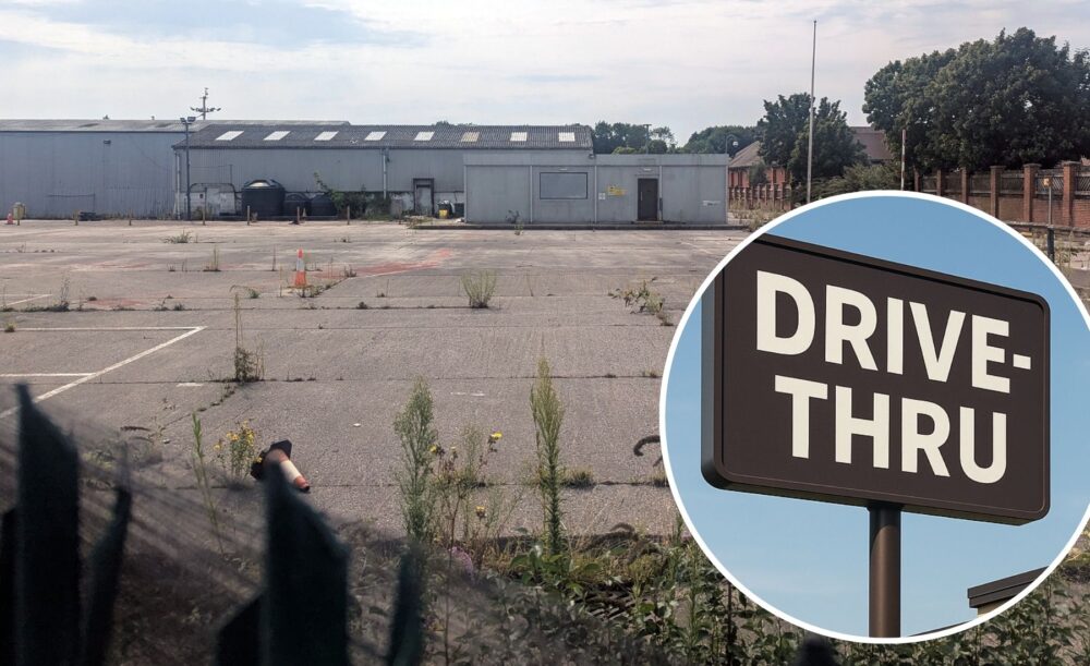 A new drive-thru is part of plans for the former Wincanton Logistics site in the town. Picture: Paul Jones/Somerset Leveller