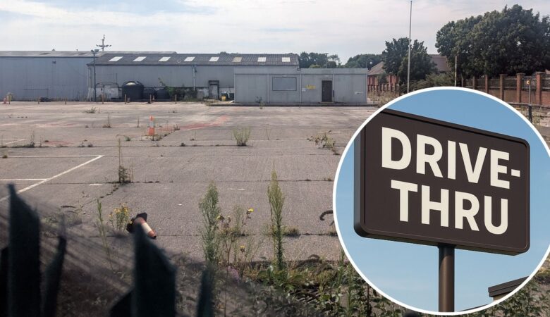 A new drive-thru is part of plans for the former Wincanton Logistics site in the town. Picture: Paul Jones/Somerset Leveller
