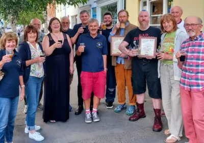 The Woodman, Bridport, has been crowned regional cider and perry pub of the year by CAMRA. Picture: Rich Gabe/CAMRA