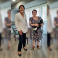 Christine (left) with Jane and the cat Picture: Dementia Friendly Gillingham