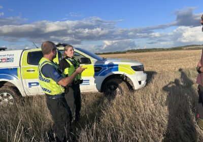 Officers failed to catch any poachers despite conducting a thorough search Picture: Dorset Police Rural Crime Team