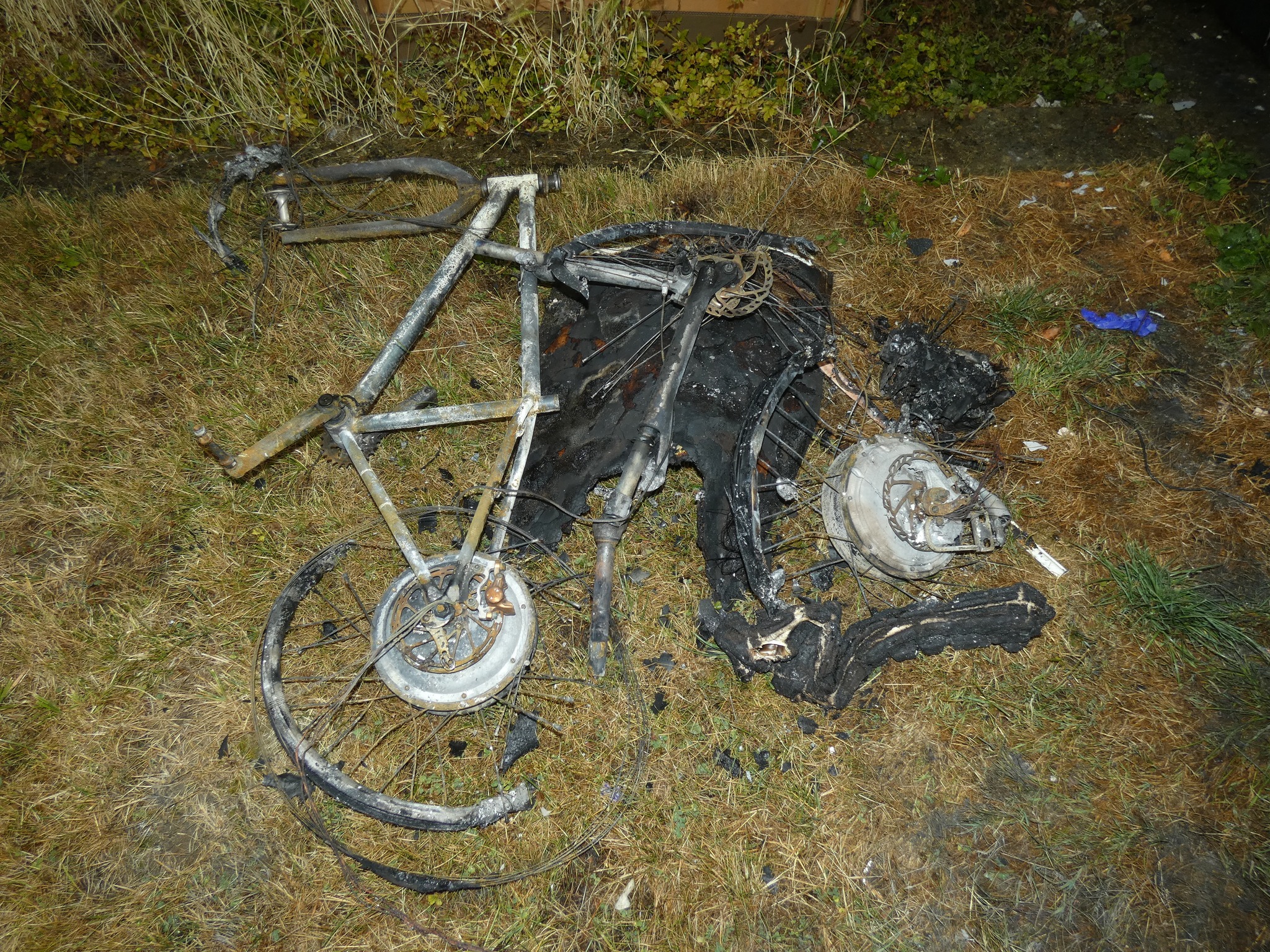 Lithium-ion batteries can be dangerous if damaged Picture: DWFR