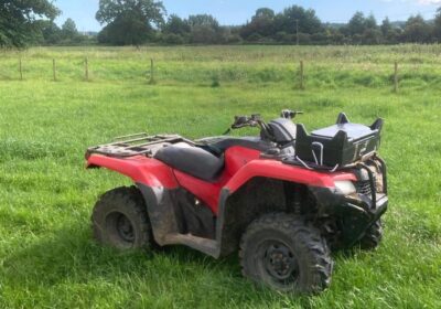 The red Honda quad bike is reportedly worth £5,000 Picture: Dorset Police