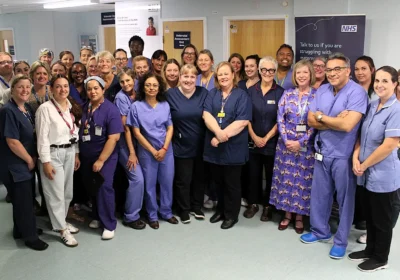 Maternity staff at DCH are celebrating the improved report from CQC inspectors. Picture: DCH