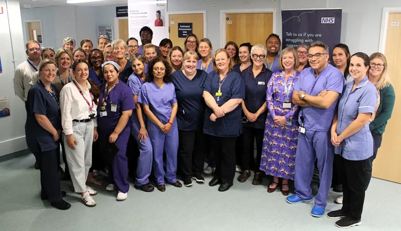 Maternity staff at DCH are celebrating the improved report from CQC inspectors. Picture: DCH