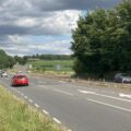 Vehicles approaching the junction from the west Picture: Dorset Council