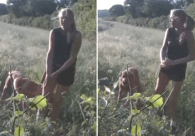 Police are trying to identify the woman pictured Picture: Dorset Police Rural Crime Team