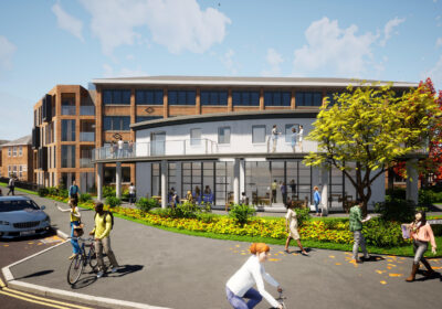 An artist’s impression of the new residential conversion of Vespasian House Picture: Red Tale Group