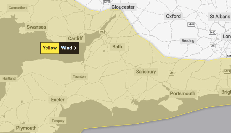 The Met Office said power cuts could occur Picture: Met Office