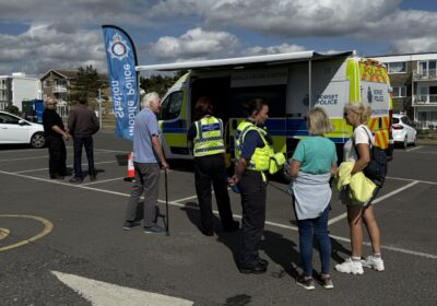 Two new mobile stations, like the one pictured, will help residents speak directly to officers about any concerns Picture: Dorset Police