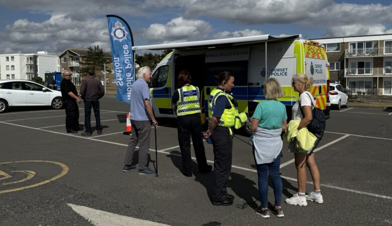 Two new mobile stations, like the one pictured, will help residents speak directly to officers about any concerns Picture: Dorset Police