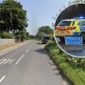 The crash happened in Warmwell Road, Crossway. Picture: Google
