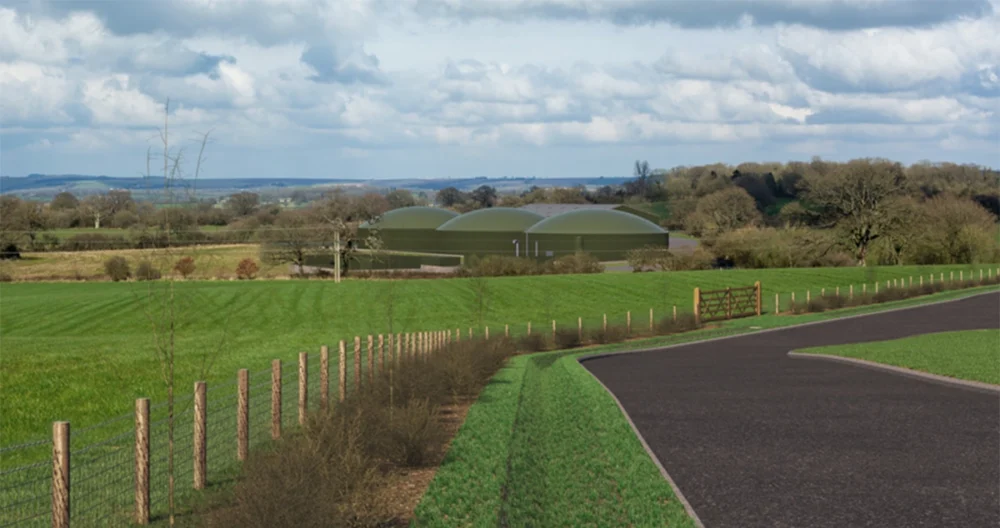 An artist's impression of the proposed site Picture: David Williams Landscape Consultancy