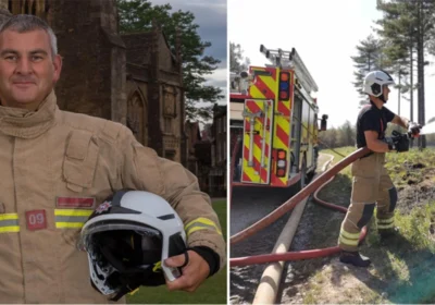 The fire service praised Simon for his sacrifice Picture: Sherborne Fire Station