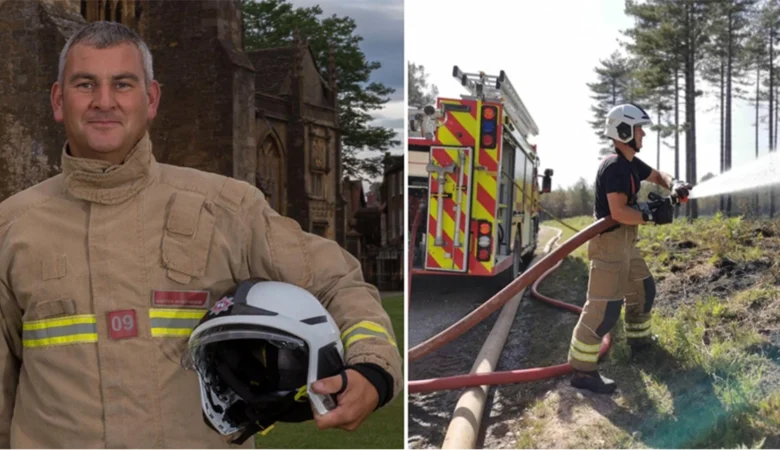 The fire service praised Simon for his sacrifice Picture: Sherborne Fire Station