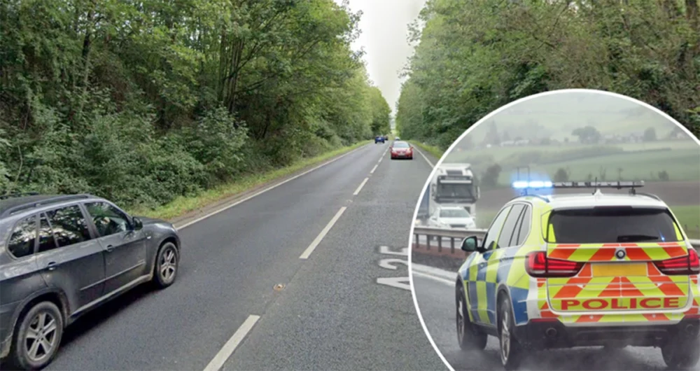 The crash took place on the A35 Dorchester Road near Askerswell Monkeys Jump Roundabout in Dorchester and the East Road Roundabout in Bridport Picture: Google