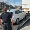 The owner of the car was spoken to by officers after allowing the man to drive the vehicle without a licence or insurance Picture: Dorchester Police