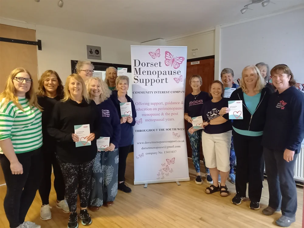 The friendly group has a very active Facebook group Picture: Dorset Menopause Support