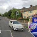 The hit-and-run took place last month Picture: Google