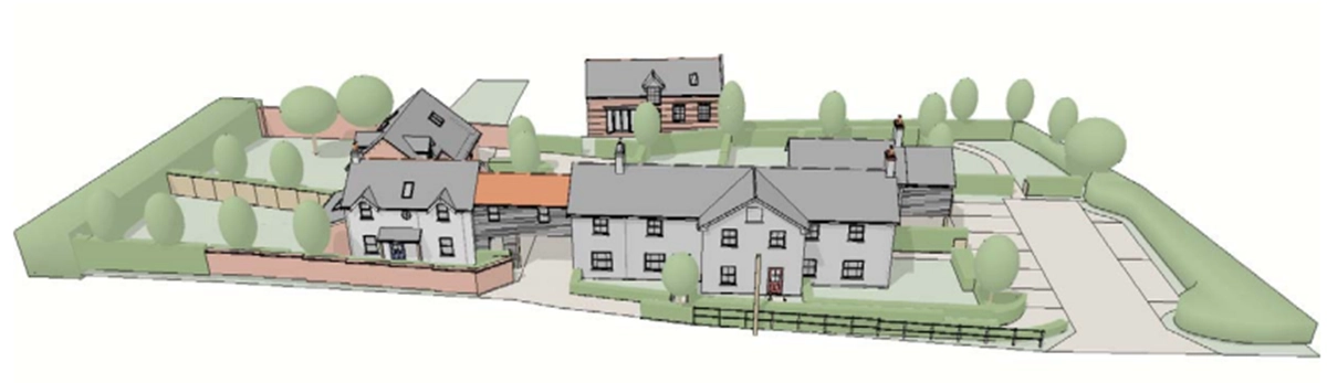What the new houses could look like if plans are approved Picture: Jeremy Harvey Isaacs Architect